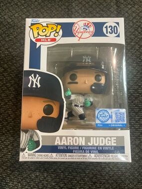 Funko Pop! MLB NY Yankees Aaron Judge  (Exclusive) #130 Brand New